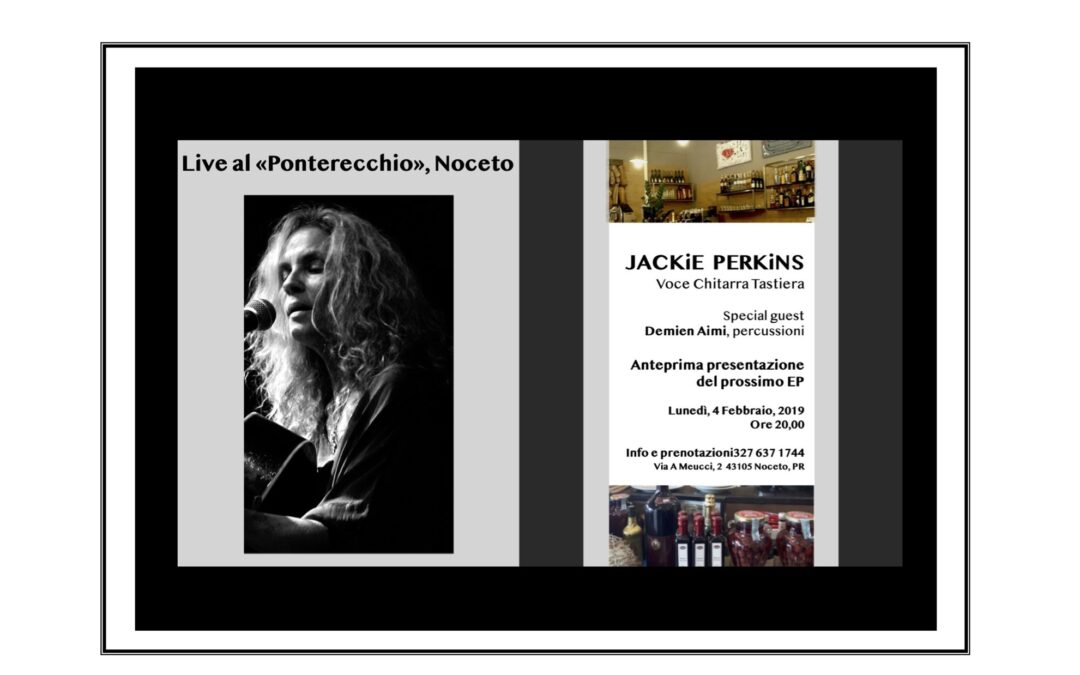 Jackie Perkins Live al “Ponterecchio”