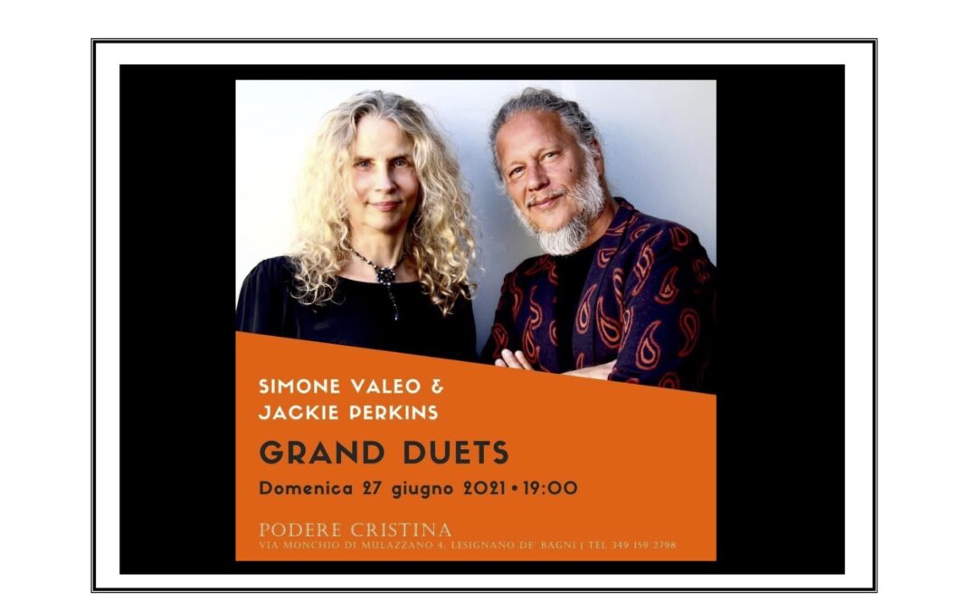 Grand Duets: serata musicale con Simone Valeo e Jackie Perkins