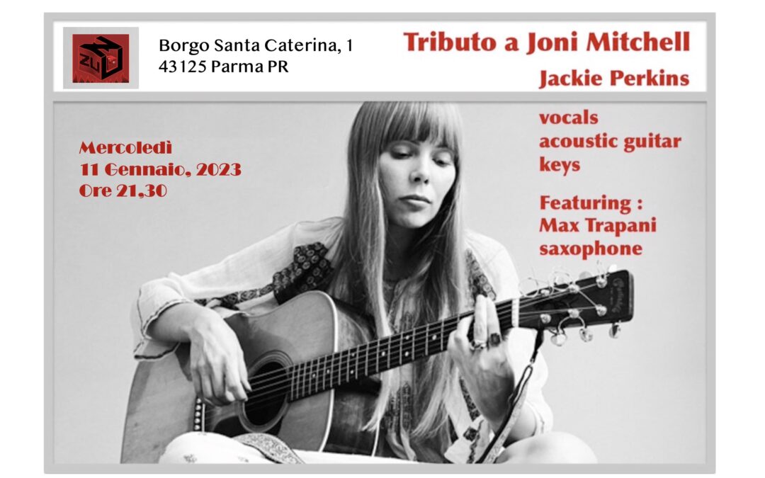 Kicking off the year with another Joni Mitchell Tribute concert!
