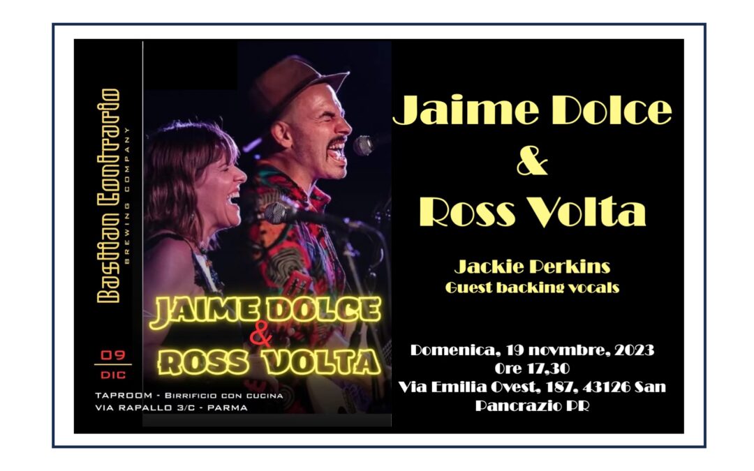 Jaime Dolce and Ross Volta live at Bastian Contrario
